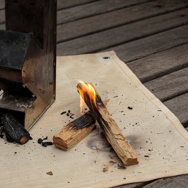 Barbecue Fire Protection Mat For Outdoor Indoor Use High Temperature Resistant Fire Retardant Camp 4