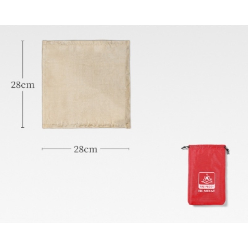 Barbecue Fire Protection Mat For Outdoor Indoor Use High Temperature Resistant Fire Retardant Camp 5