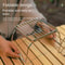 Portable Folding Stainless Steel Stove Holder Mini Barbecue Rack Pot Baking Tray Stand For Outdoor 3