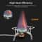 Portable Camping Gas Stove Windproof Outdoor Gas Burner For Cooking Hiking Touring Folding Split 2