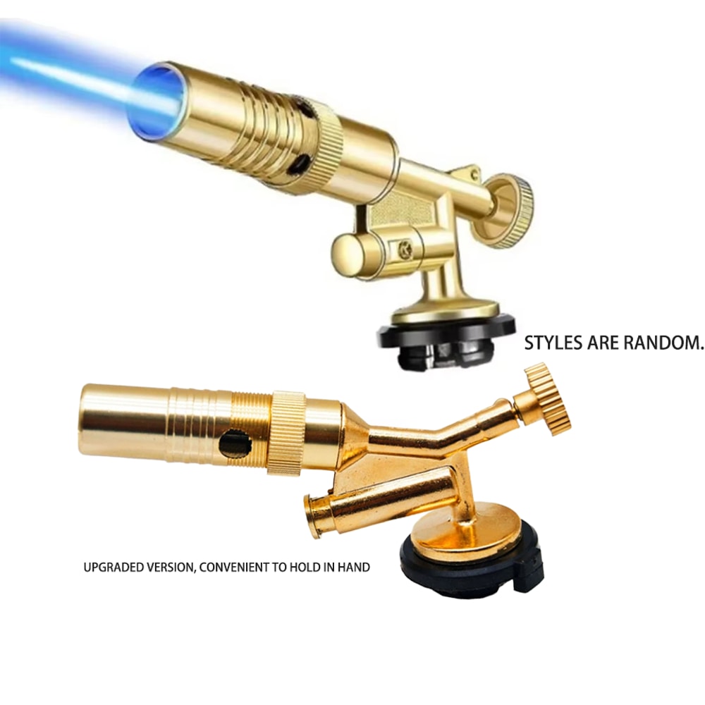 Portable Butane Gas Torch For Outdoor Welding BBQ Flamethrower Lighter For Camping Kitchen Use 5