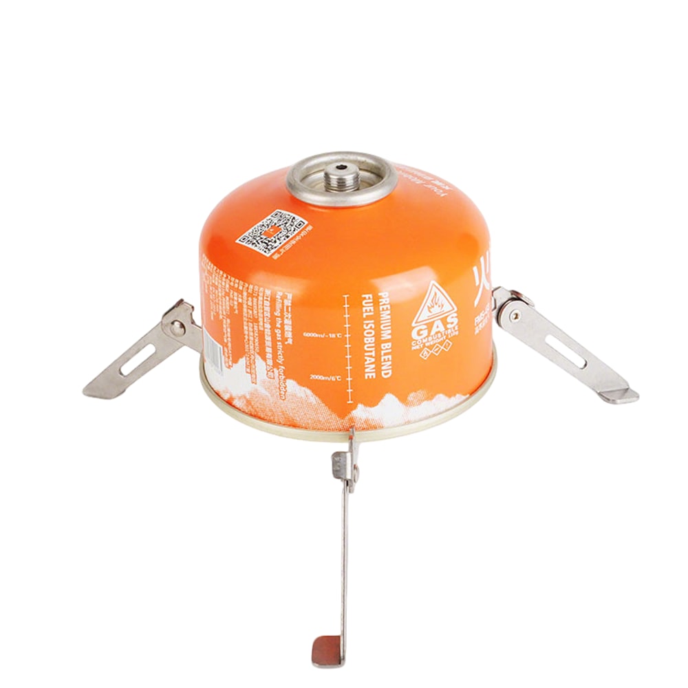 Folding Camping Gas Tank Stand Portable Tripod Canister Shelf For Outdoor Stove 4