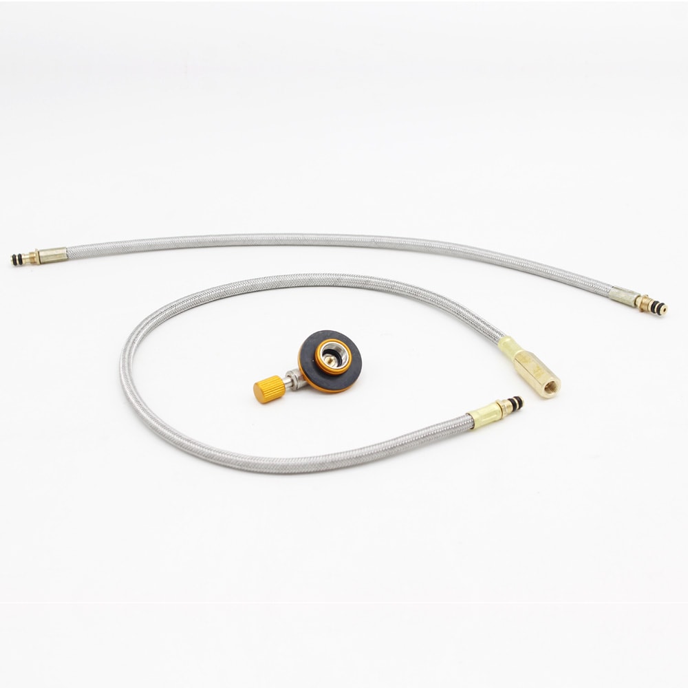 Outdoor Camping Stove Replacement Gas Hose Adapter Extend Tube For Safe Cooking 0