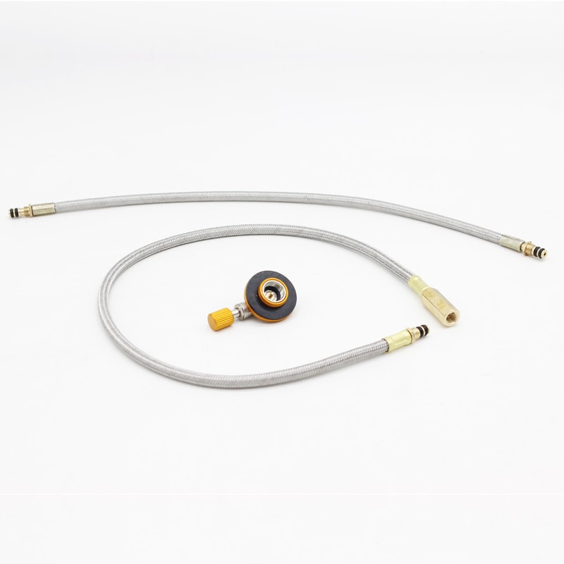 Outdoor Camping Stove Replacement Gas Hose Adapter Extend Tube For Safe Cooking 0