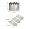 Portable Titanium Windscreen For Outdoor Camping Hiking Stoves 3