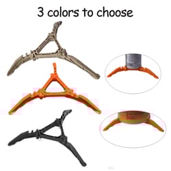 portable gas canister stand universal tripod folding frame for outdoor camping gas tank stove holder