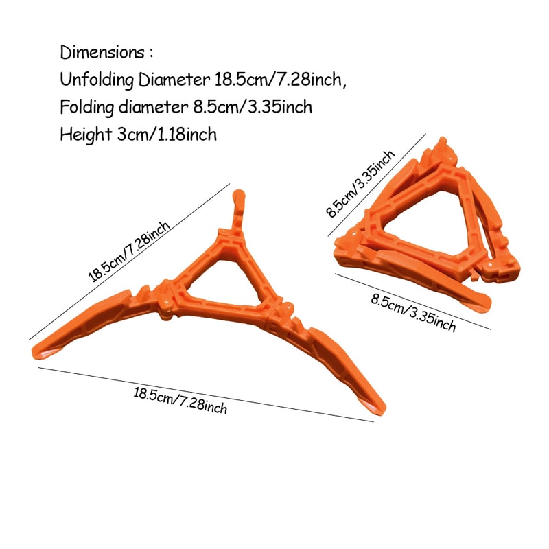 Portable Gas Canister Stand Universal Tripod Folding Frame For Outdoor Camping Gas Tank Stove Holde 4