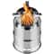Portable Camping Stove Lightweight Stainless Steel Wood Burning Backpacking Stove For Hiking Surviv 0