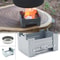 Portable Folding Camping Stove Outdoor Solid Alcohol Fuel Picnic Burner Mini Cooking Equipment 0