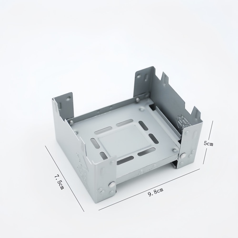 Portable Folding Camping Stove Outdoor Solid Alcohol Fuel Picnic Burner Mini Cooking Equipment 5