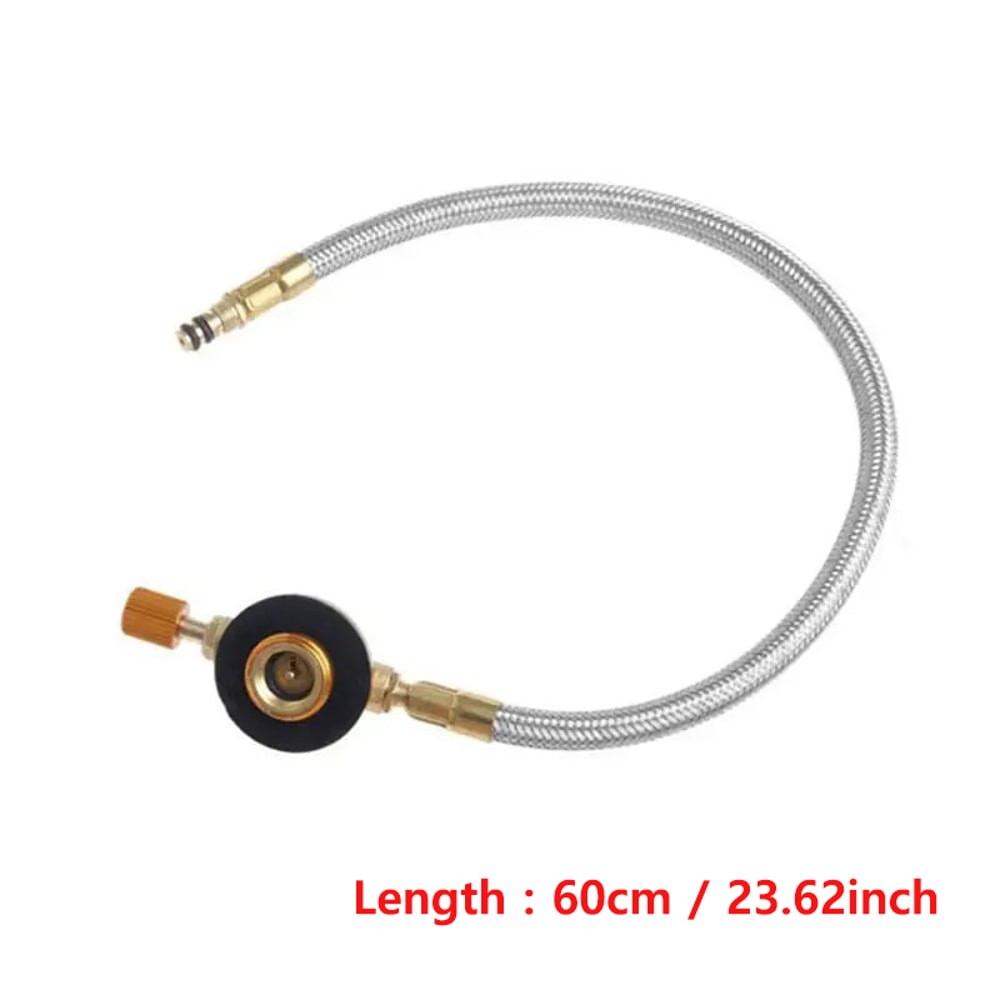 Camping Outdoor Stove Replacement Gas Hose Extension Adapter 3