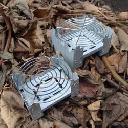 portable camping alcohol stove burner solid alcohol fuel folding mini cooking stove