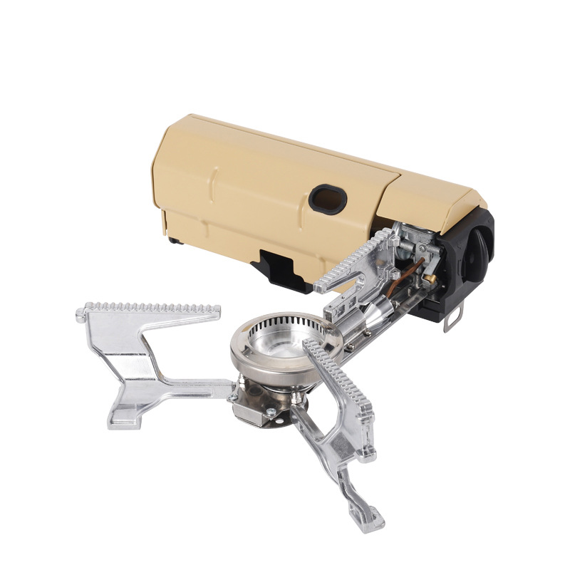 Portable Camping Gas Stove Compact Folding Cassette Gas Burner For Outdoor Cooking Picnic And Trave 6