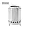 Portable Wood Burner Stove Stainless Steel Smokeless Campfire Stove For Outdoor Camping Hiking 0