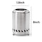 Portable Wood Burner Stove Stainless Steel Smokeless Campfire Stove For Outdoor Camping Hiking 6
