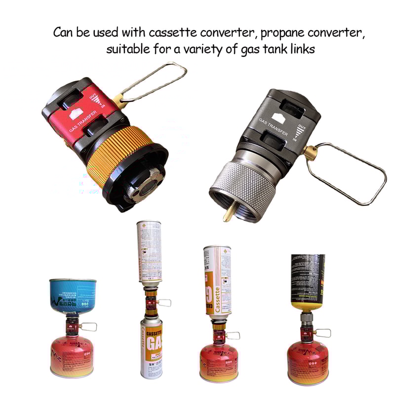 Outdoor Gas Tank Refill Adapter For Isobutane Butane Compact Portable Converter For Easy Refills O 1