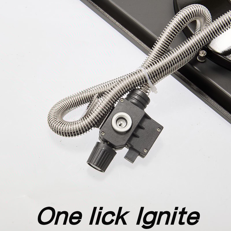 Stainless Steel Folding Gas Stove Windproof Picnic Grill With Copper Head Burner 3