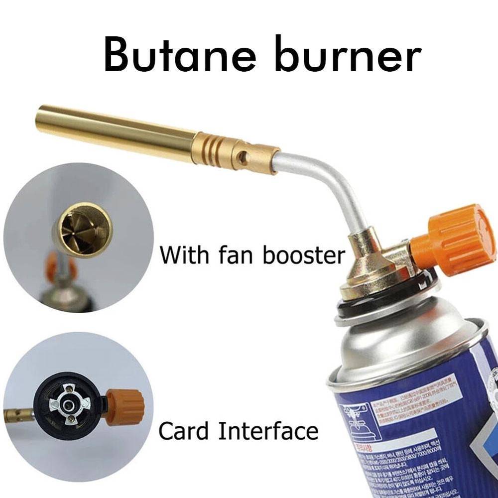 Portable Butane Burner Welding Gas Flame Gun For Outdoor BBQ Camping Soldering Equipment 2