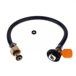 gas refill adapter for cylinders leakproof rubber gas refill pipe tube valve & braided hose convertor