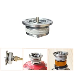 gas converter adapter for split-type furnace cassette interface threaded gas tank adapter with extension line