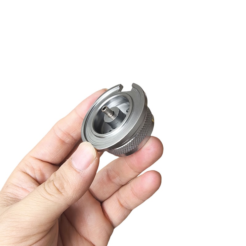 Gas Converter Adapter For SplitType Furnace Cassette Interface Threaded Gas Tank Adapter With Exten 1