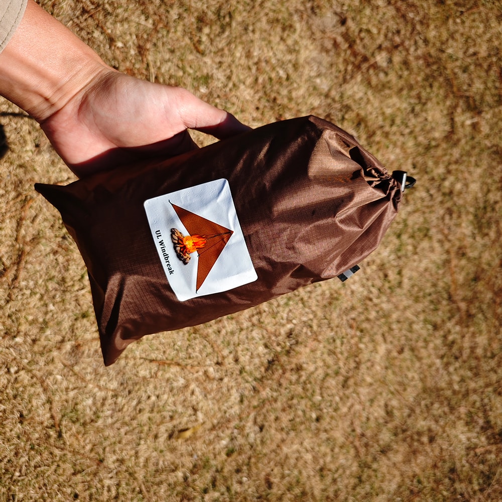 Windproof Camping Stove Shield Outdoor BBQ & Firewood Cooking Windbreak for Camping, Hiking, and BBQ Gear