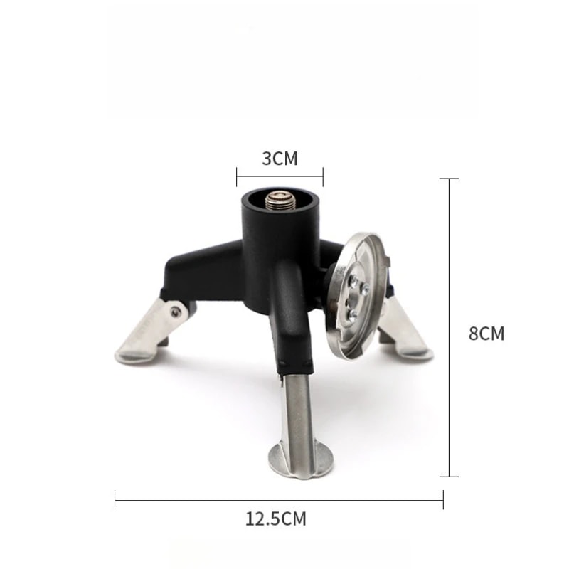 Ultralight Gas Tank Adapter for Tripod Stoves Essential Camping & Hiking Gear for Secure Stove Setup