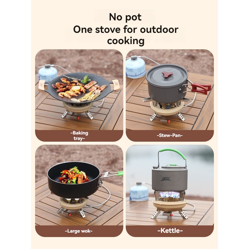 Five Star Outdoor Camping Stove Fierce BBQ Tool For Barbecue Enthusiasts 2