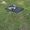 Durable Folding Stainless Steel Camping Table With Foot Frame Storage Rack 1