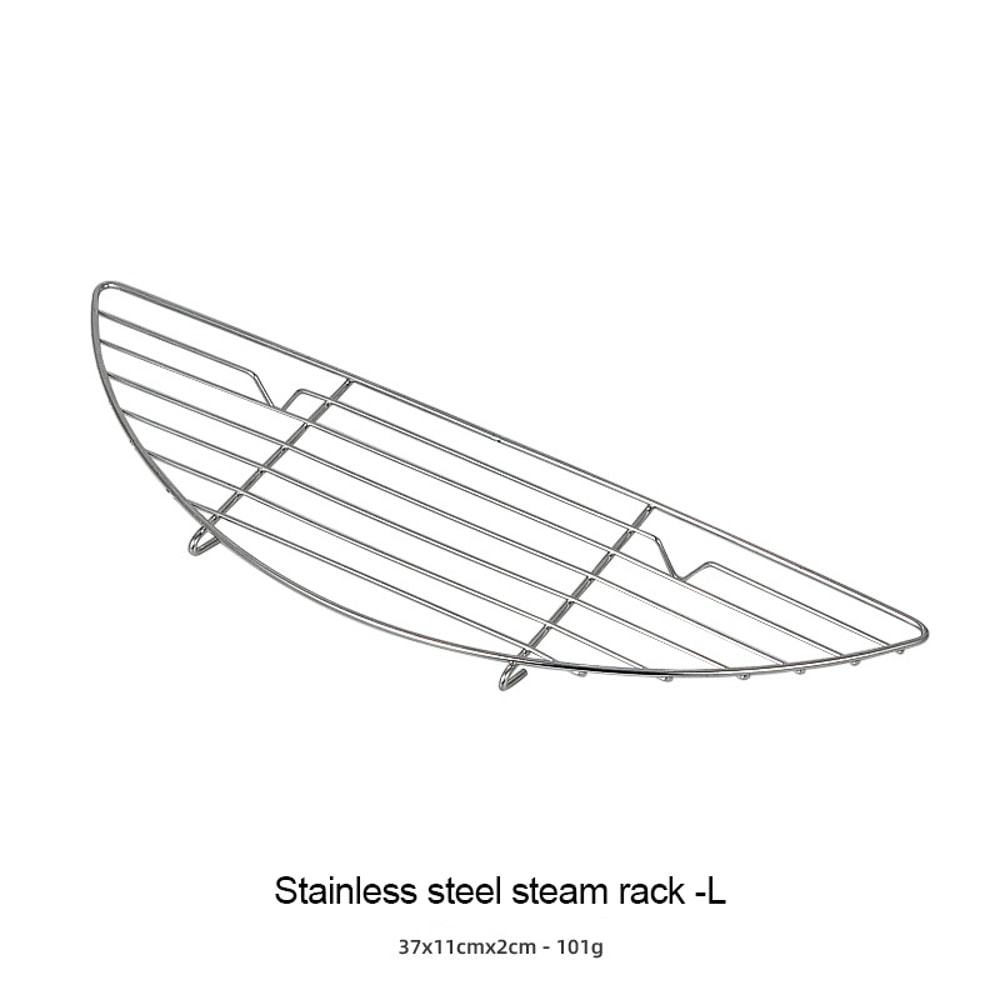 Portable Stainless Steel BBQ Grill Grate For Outdoor Cooking AntiScorch Grilling Mesh Steaming Rac 6