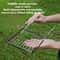 Portable Outdoor Stainless Steel Alcohol Furnace Bracket Folding BBQ Camping Net Grid 4