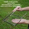 Portable Outdoor Stainless Steel Alcohol Furnace Bracket Folding BBQ Camping Net Grid 4