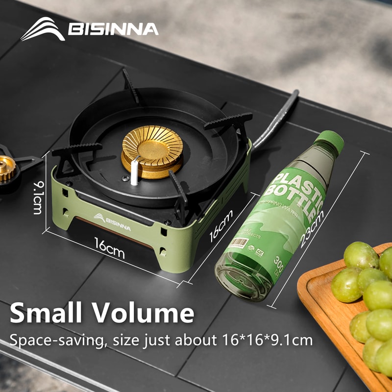 Camping Gas Burner Outdoor Portable Stove Powerful Butane Cooker For Camping And Picnics 2