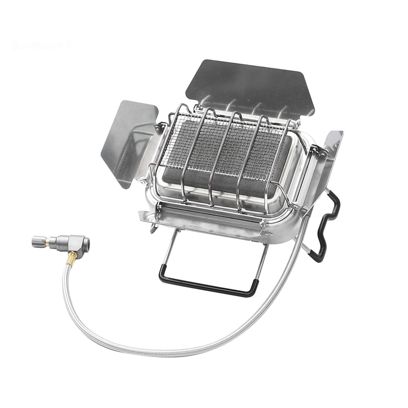 Portable Gas Camping Stove Heater MultiFunction Gas Burner For Camping Outdoor Heating 0