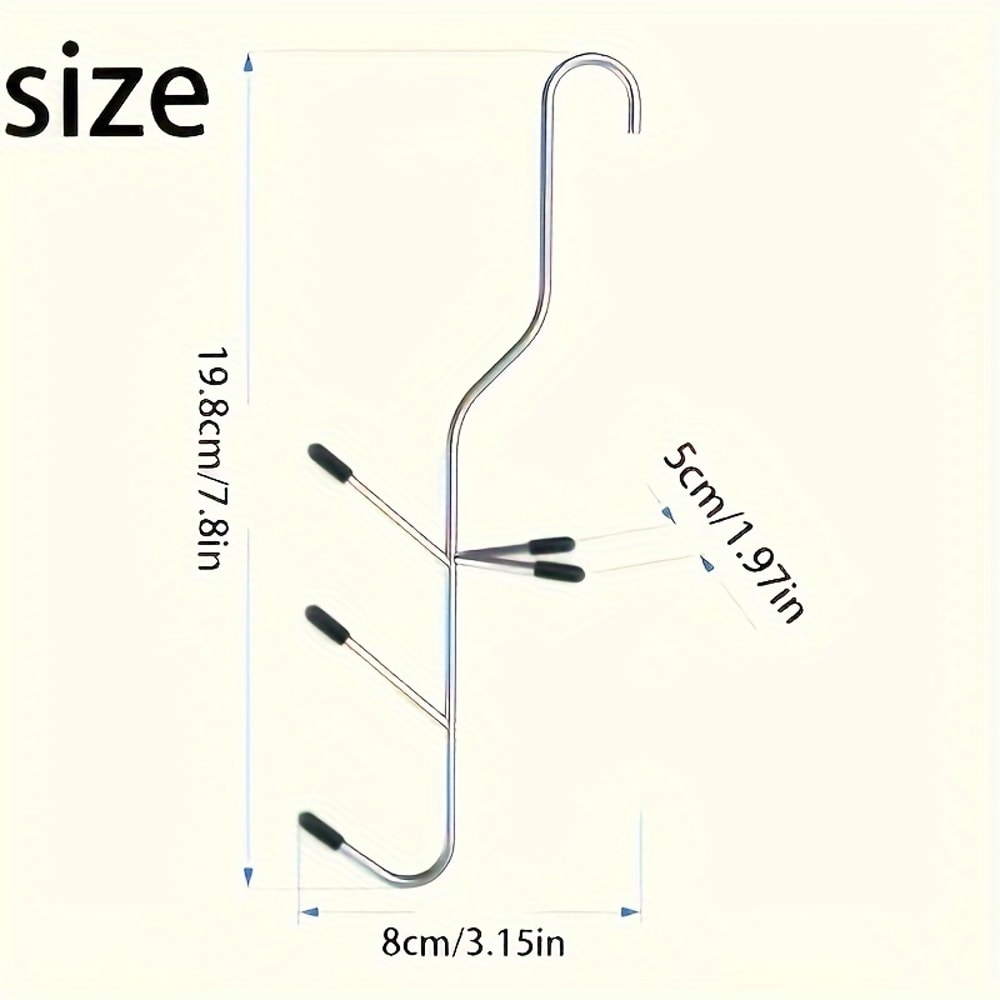 Stainless Steel Butcher Fish Hook Durable Hook For Hot Cold Smoking Fish 4