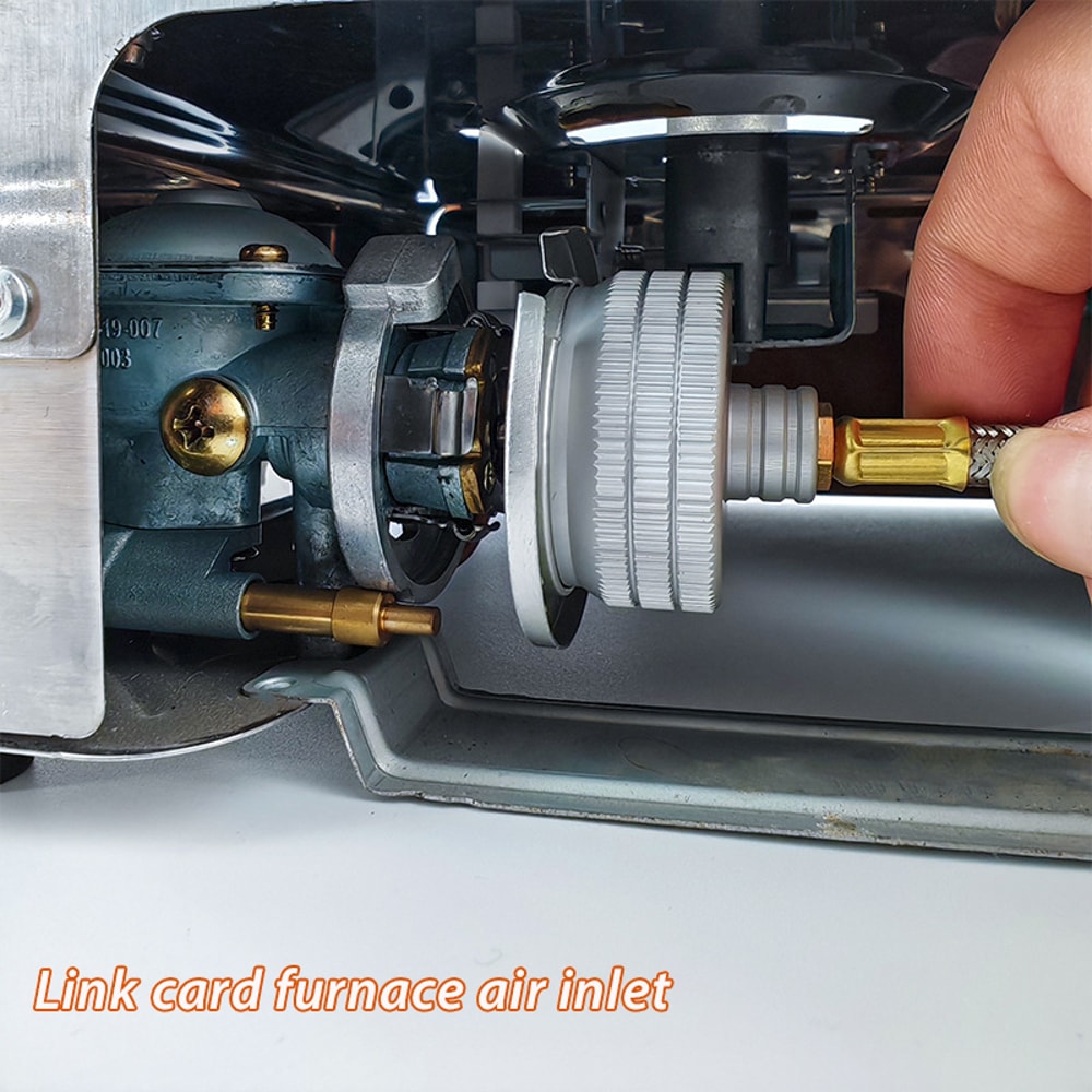 Outdoor Camping Stove Butane Gas Adapter Converter Hose Effortless Outdoor Cooking Accessory 1