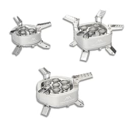 portable gas stove for outdoor cooking, perfect for camping, picnics, and barbecue