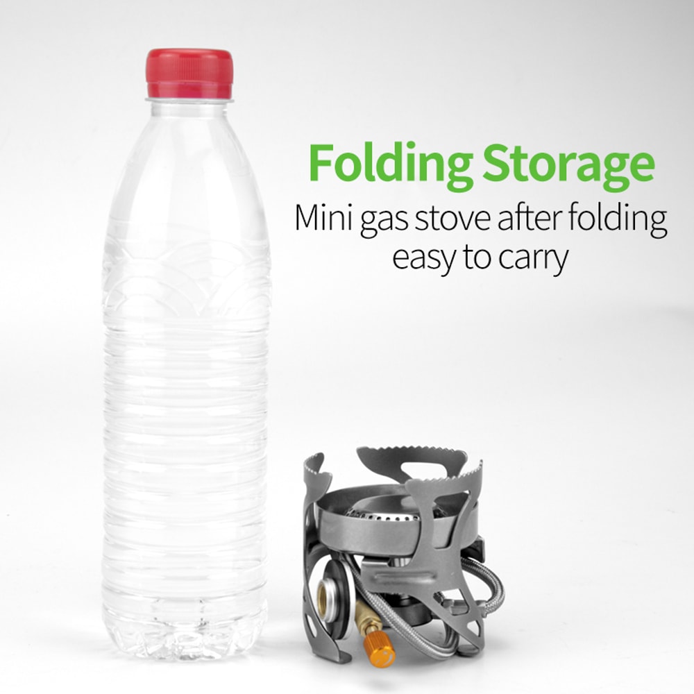 Portable Camping Gas Stove Foldable Outdoor Cooking Stove With Power For Fishing Cooking And Picnic 2