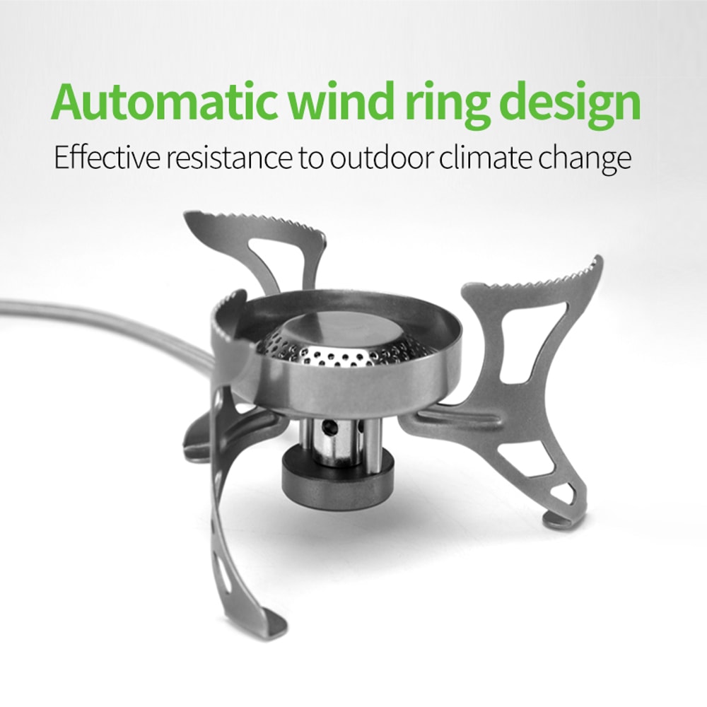 Portable Camping Gas Stove Foldable Outdoor Cooking Stove With Power For Fishing Cooking And Picnic 3