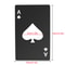 Poker Shaped Bottle Opener Stainless Steel Credit Card Size Beer Tool 4