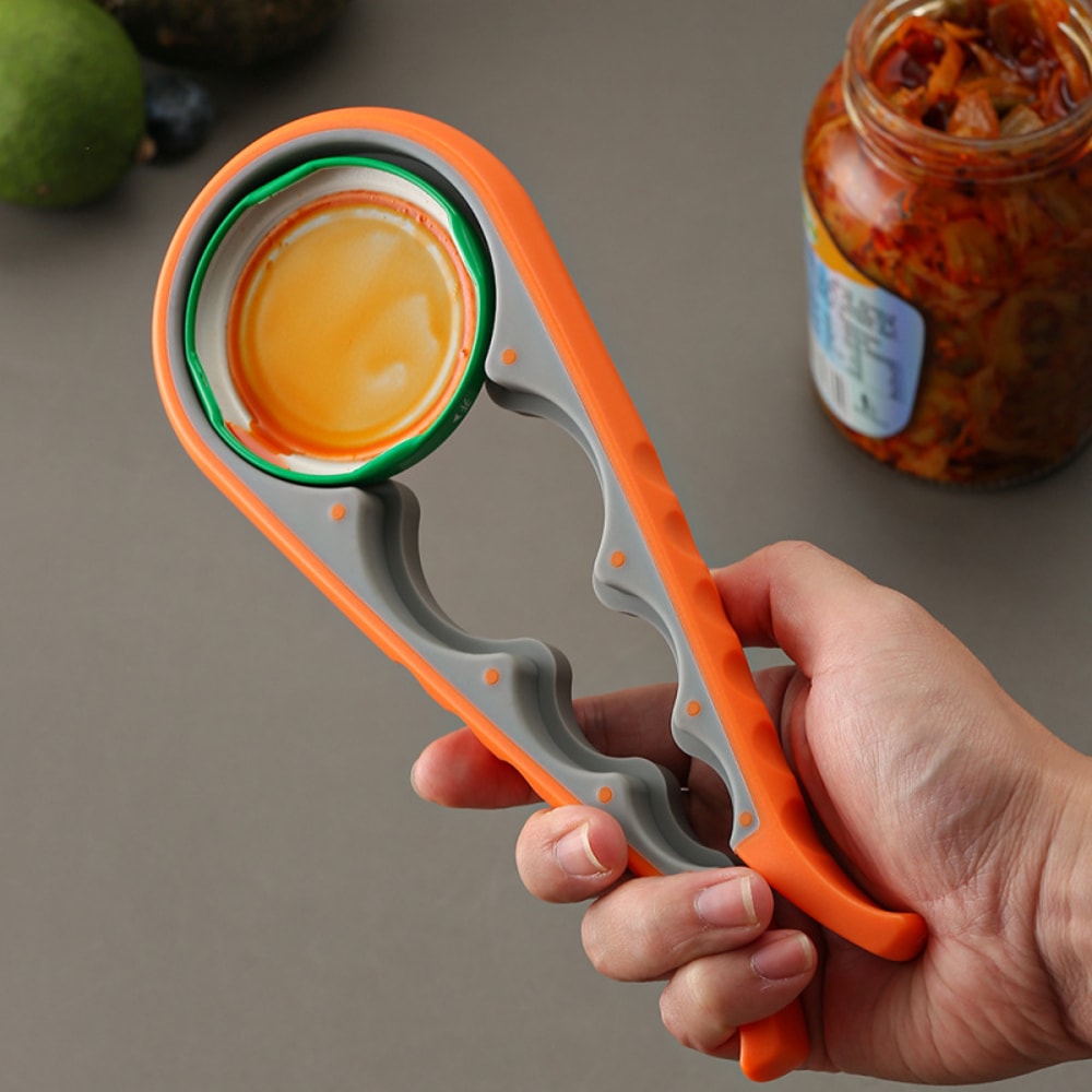 MultiFunction NonSlip Kitchen Opener LaborSaving Lid Bottle Can Opener 1