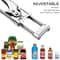 Adjustable Stainless Steel NonSlip Manual Can Opener For Jars And Bottles Ergonomic Lid Opener Tool 3