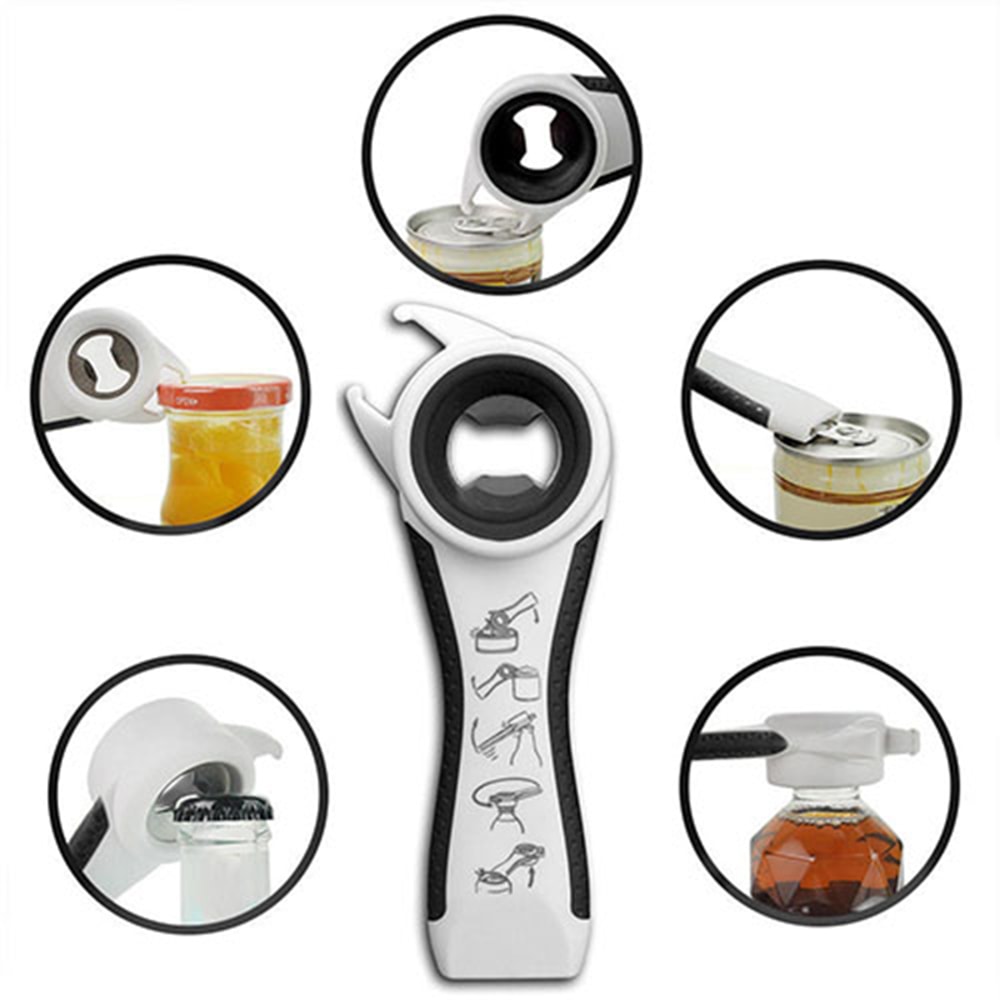 Multifunctional Beer Bottle Opener With AntiSlip Handle Durable Portable Tool For Camping And Home 2