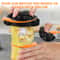 Labor-Saving Jar Opener Portable Twist Off Beverage & Soda Lid Opener for Effortless Bottle and Can Opening