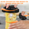 Labor-Saving Jar Opener Portable Twist Off Beverage & Soda Lid Opener for Effortless Bottle and Can Opening