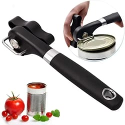 automatic can opener high power electric jar & tin opener with smooth edges for effortless kitchen use