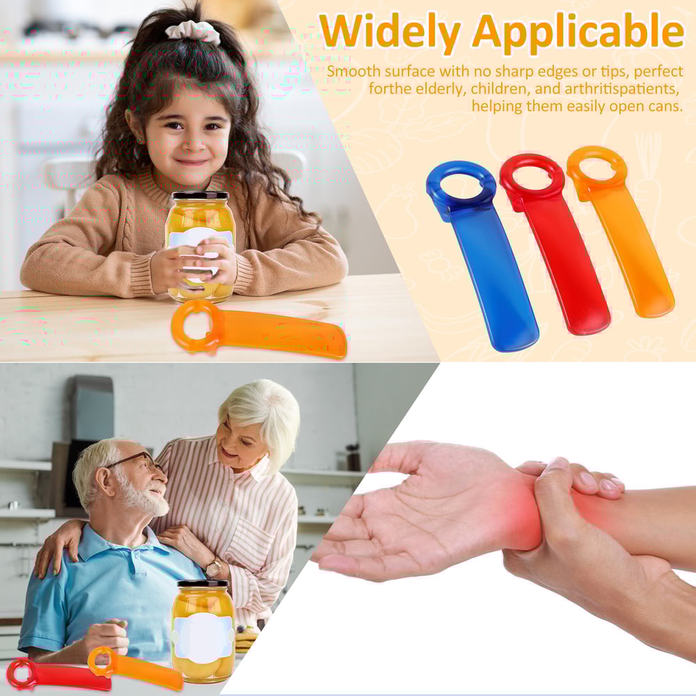 Manual Jar Opener Tool Set With Ergonomic Handle Perfect For Elders Women And Children With Weak Ha 3