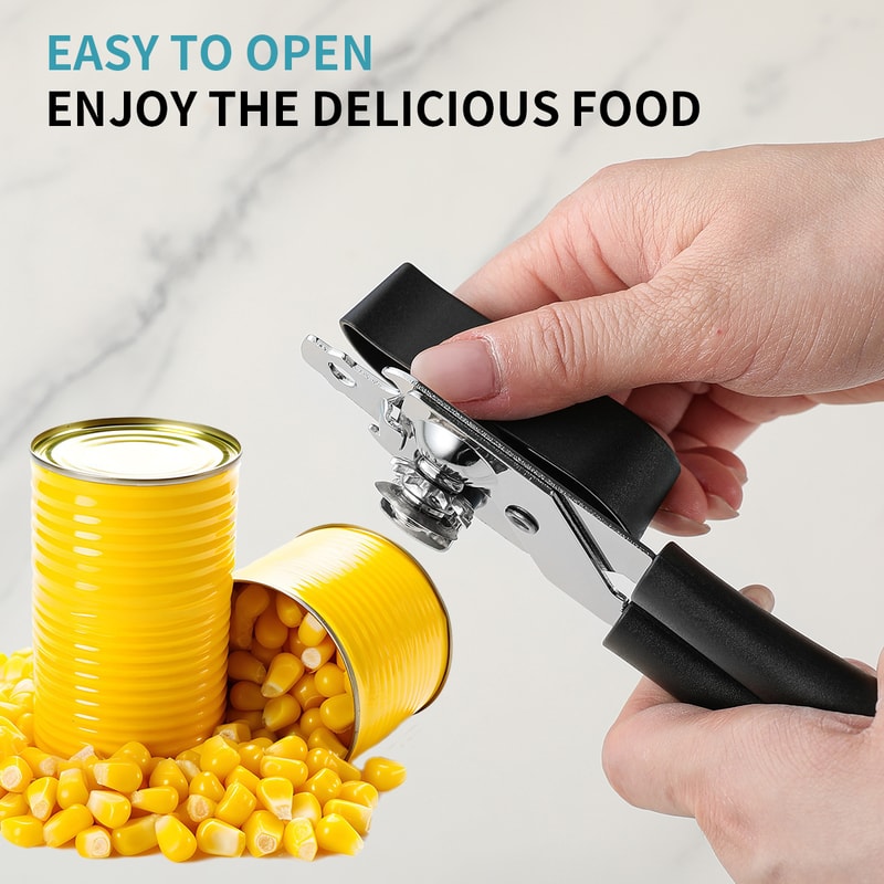 Stainless Steel Multifunctional Can Opener Manual Bottle Craft Beer Opener For Kitchen Use 3