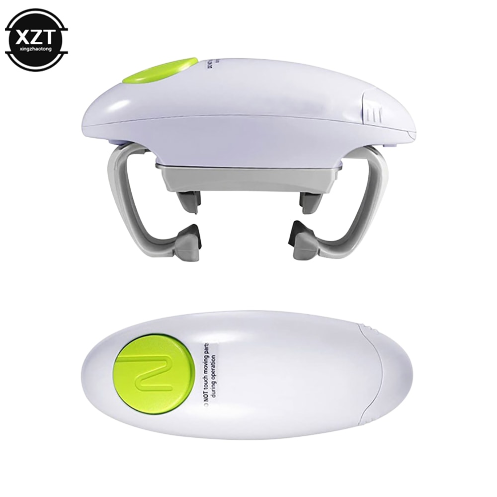 Electric Can Opener Smooth Edge Automatic Jar Bottle Opener Double Ear Design For Effortless Kitch 3