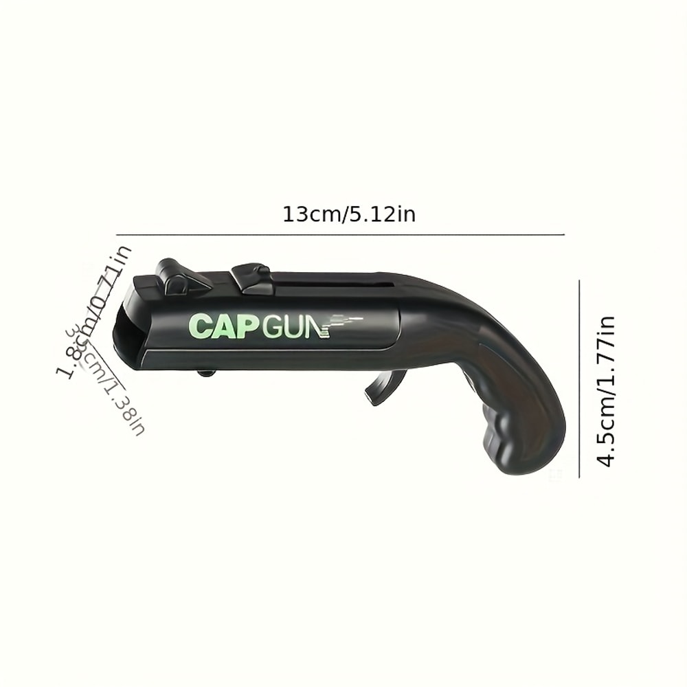 Funny Cap Gun Bottle Opener For Men Perfect For Home Bars Parties 3